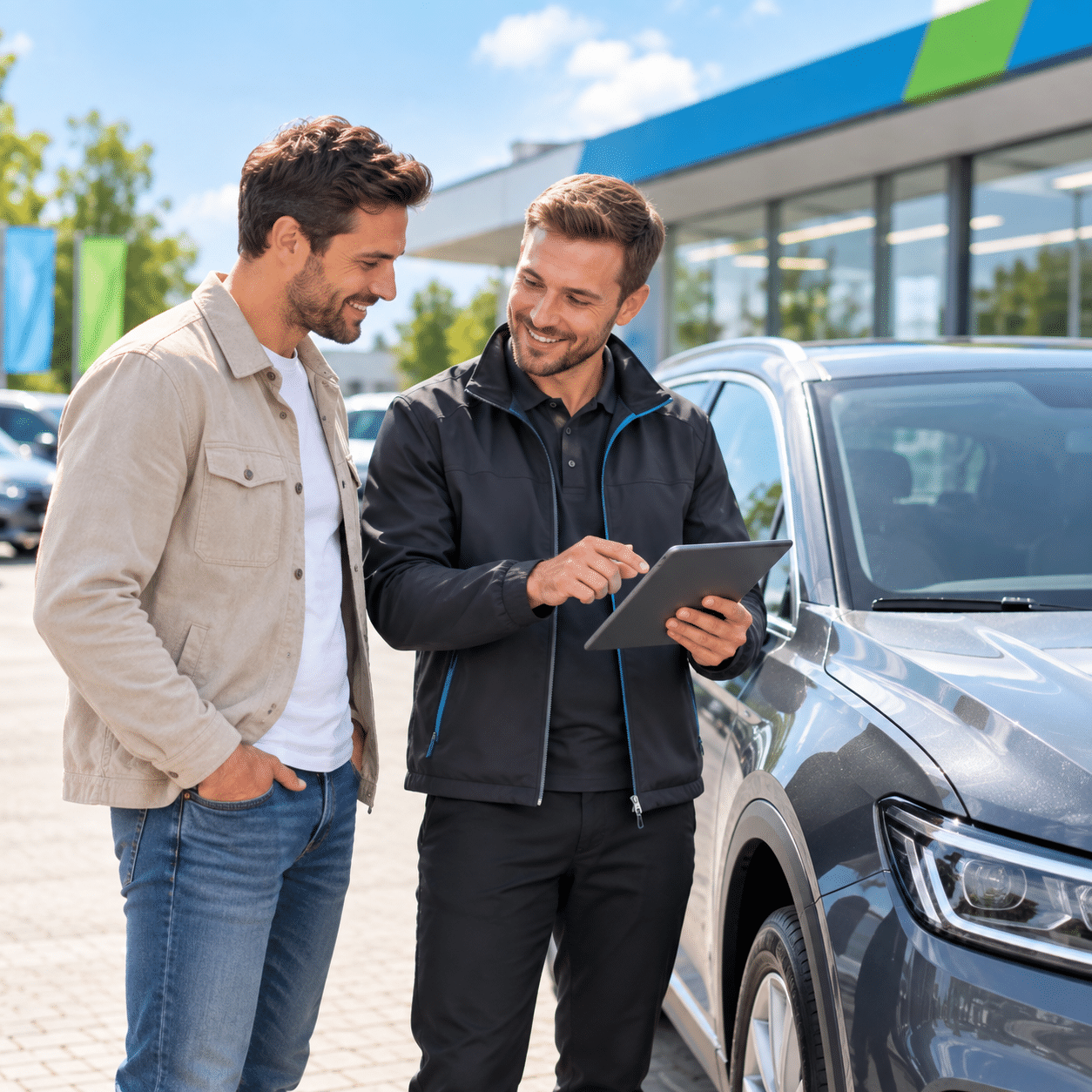 Persönliche Beratung bei der Fahrzeugbewertung